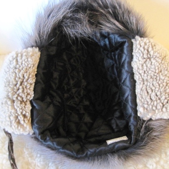 Patricia B Leather/Fur Trapper Hat - Picture 7 of 11